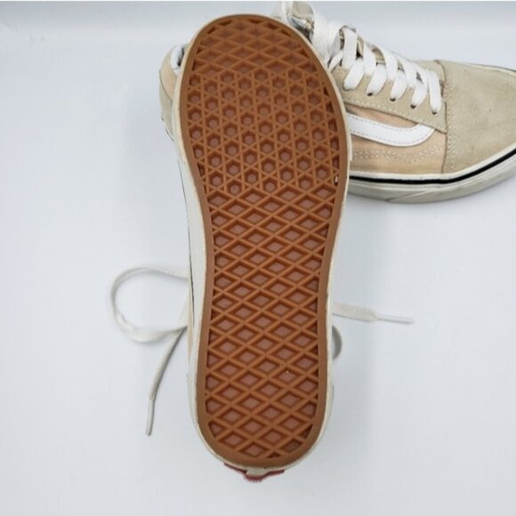 Vans Ward Sneaker Low Cut Old Skool Unisex Tan  Size 7.5 Women 6 Men - Picture 11 of 14